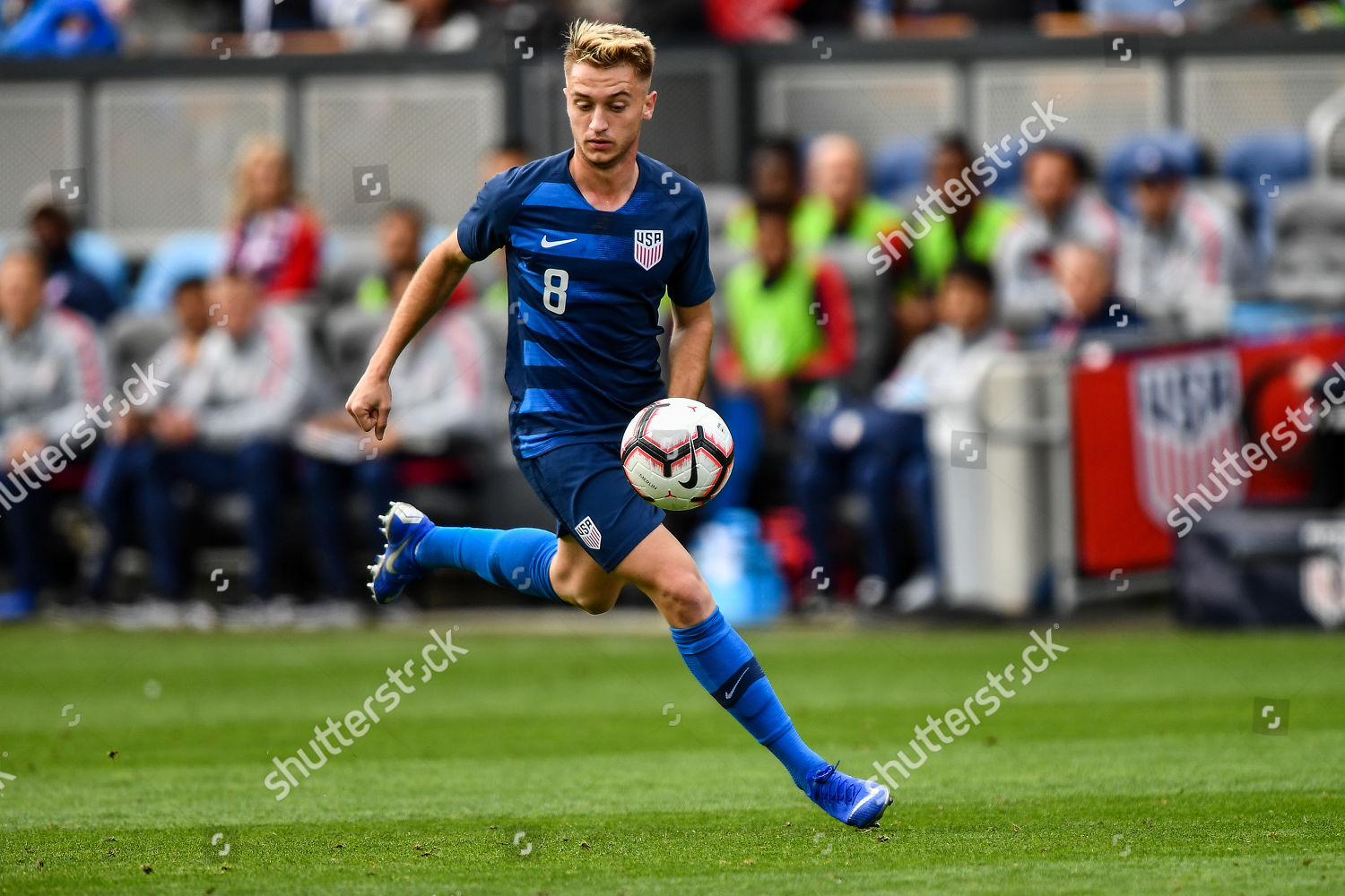 Unites States Midfielder Djordje Mihailovic 8 Editorial Stock Photo