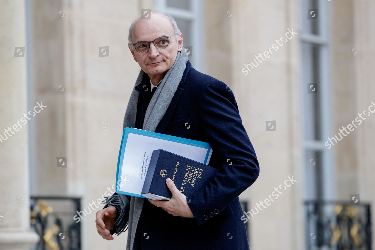 FIRST PRESIDENT COUR DES COMPTES DIDIER Editorial Stock Photo Stock