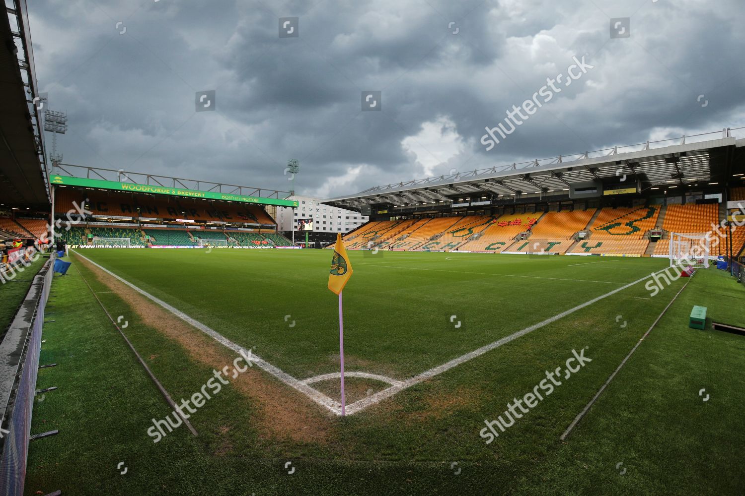 Genral View Norwich City Stadium Carrow Road Editorial Stock Photo Stock Image Shutterstock