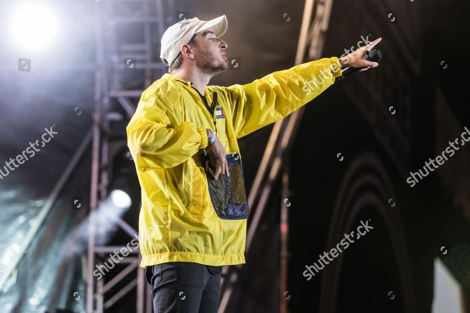 Germanamerican Rapper Rap Rock Artist Casper Editorial Stock Photo ...