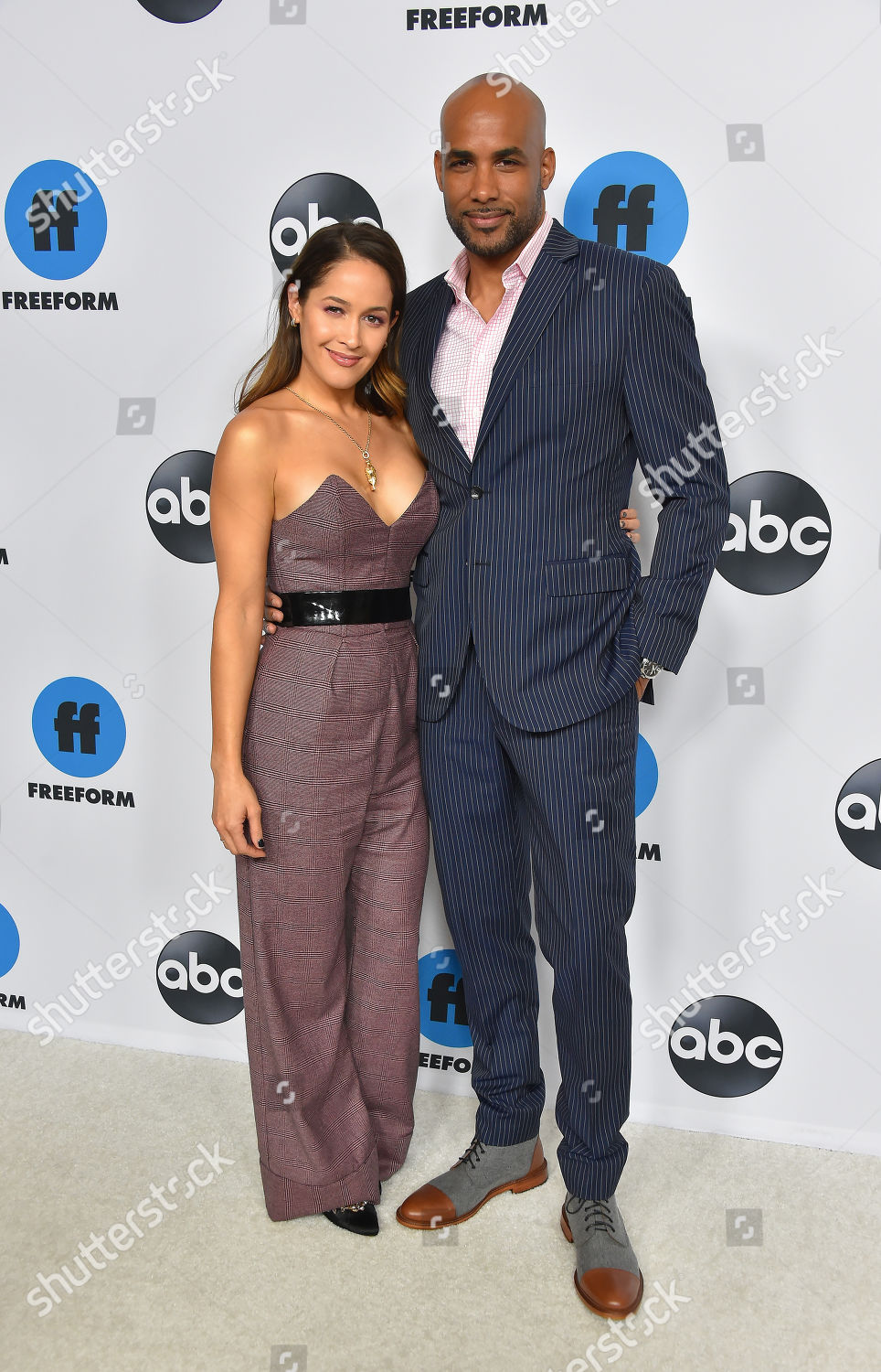 Jaina Lee Ortiz Boris Kodjoe Editorial Stock Photo - Stock Image ...