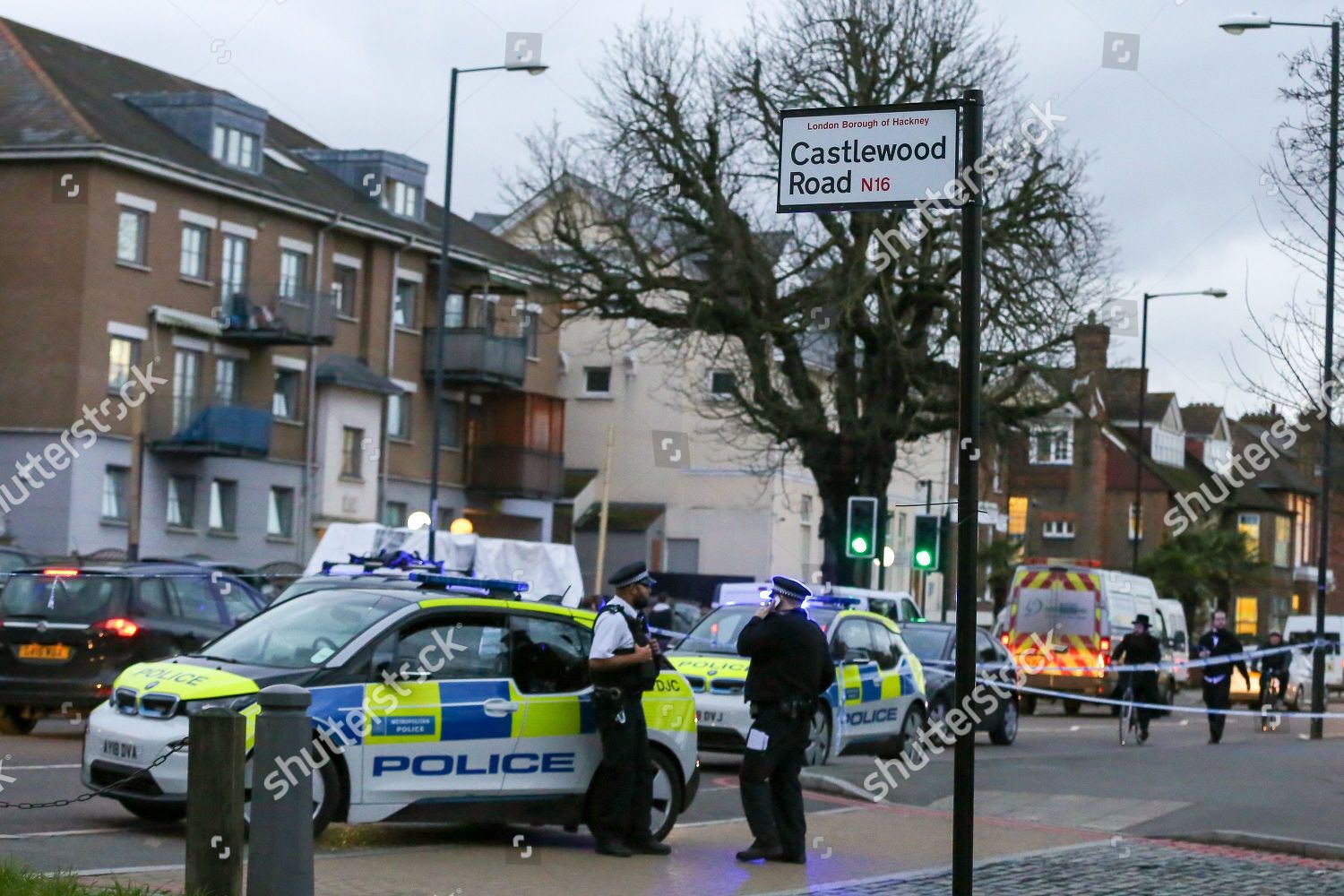 Crime Scene On Castlewood Road Hackney After Editorial Stock Photo Stock Image Shutterstock