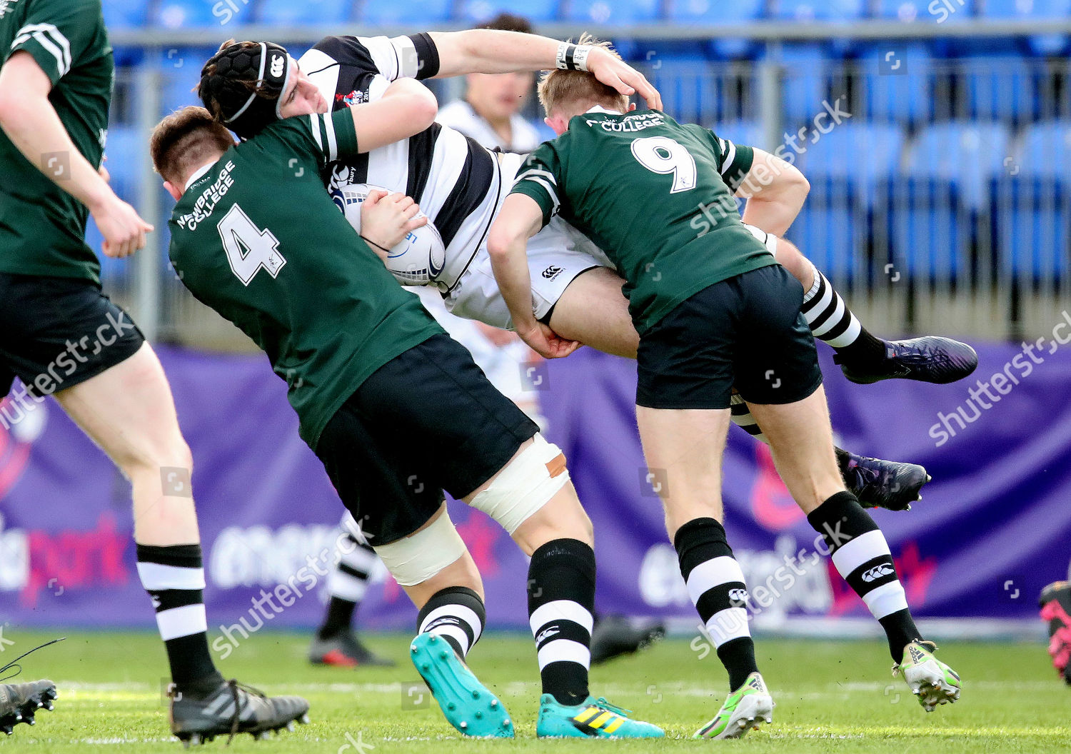 Newbridge College Vs Belvedere College Belvederes Editorial Stock