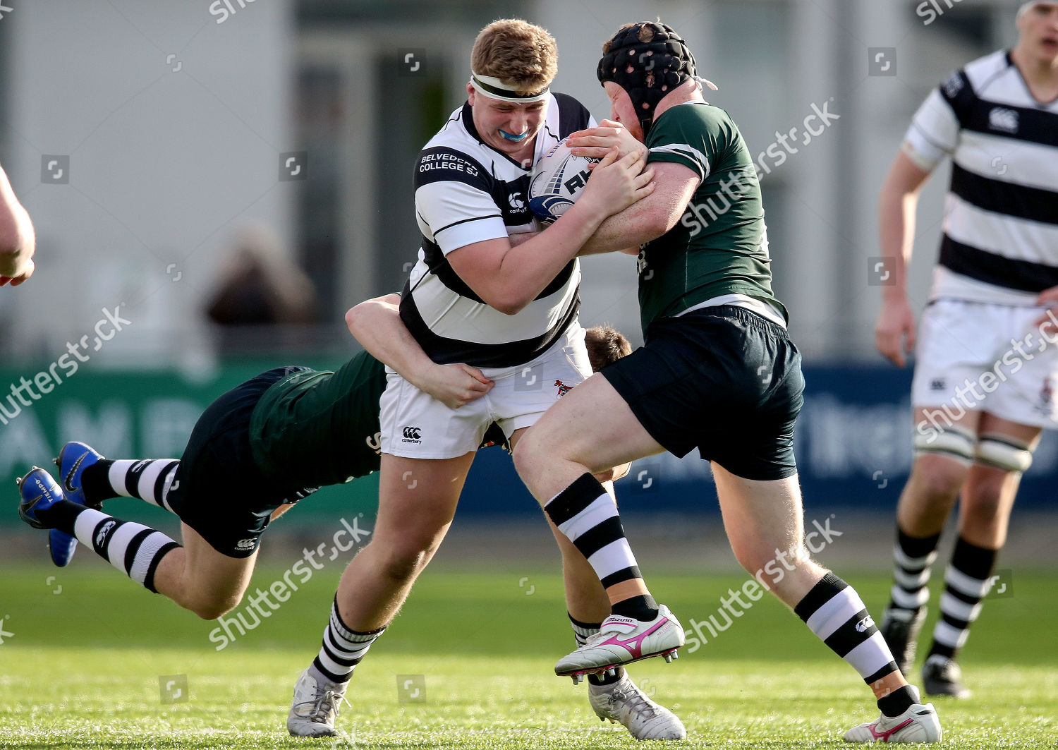 Newbridge College Vs Belvedere College Belvederes Editorial Stock