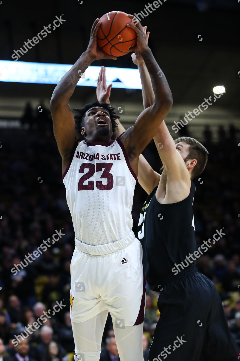 Arizona State Sun Devils Forward Romello White Editorial Stock