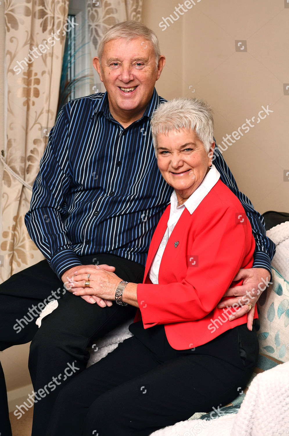 Gordon Jean Leadbeater Their Daughter Kim Editorial Stock Photo Stock