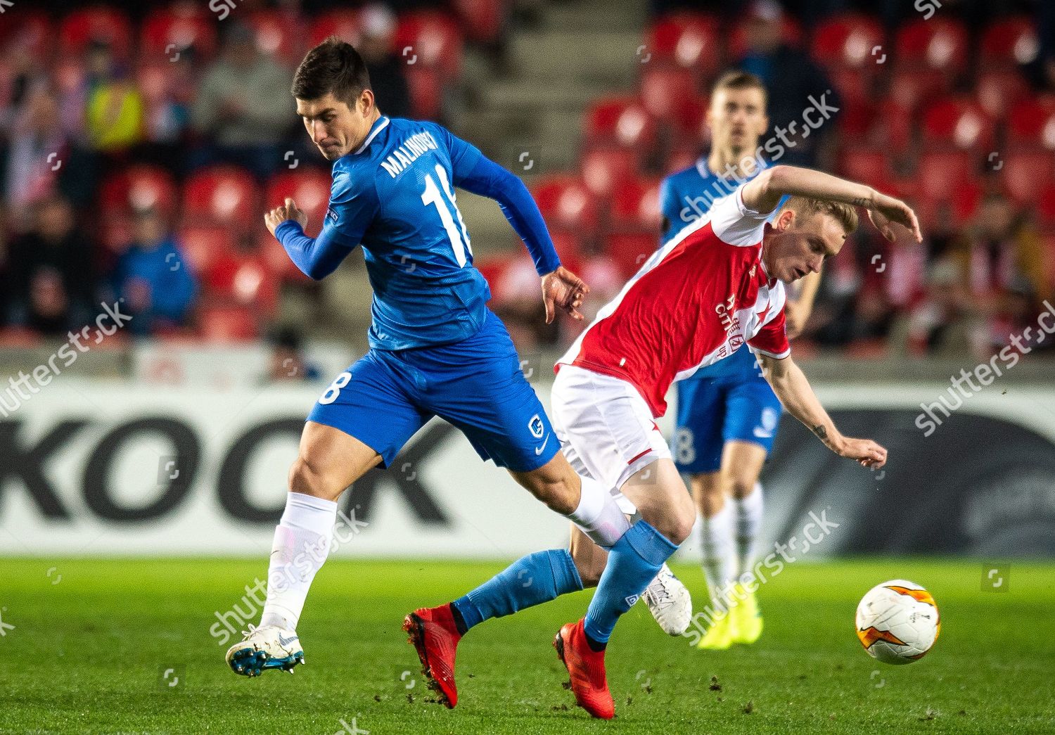 Petr Sevcik of Slavia Prague Editorial Image - Image of football