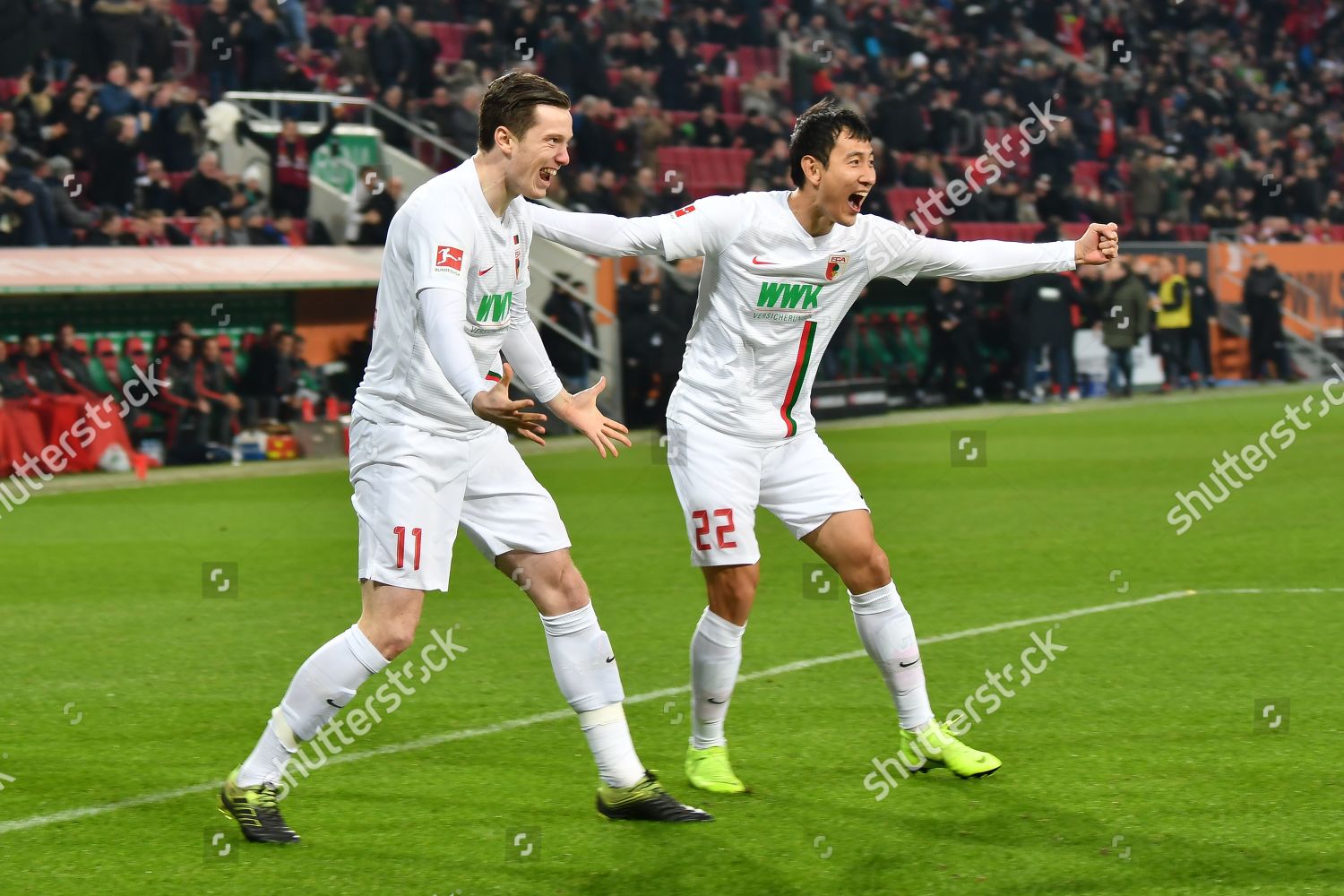 Michael Gregoritsch 11 Fc Augsburg Dong Won Editorial Stock Photo Stock Image Shutterstock