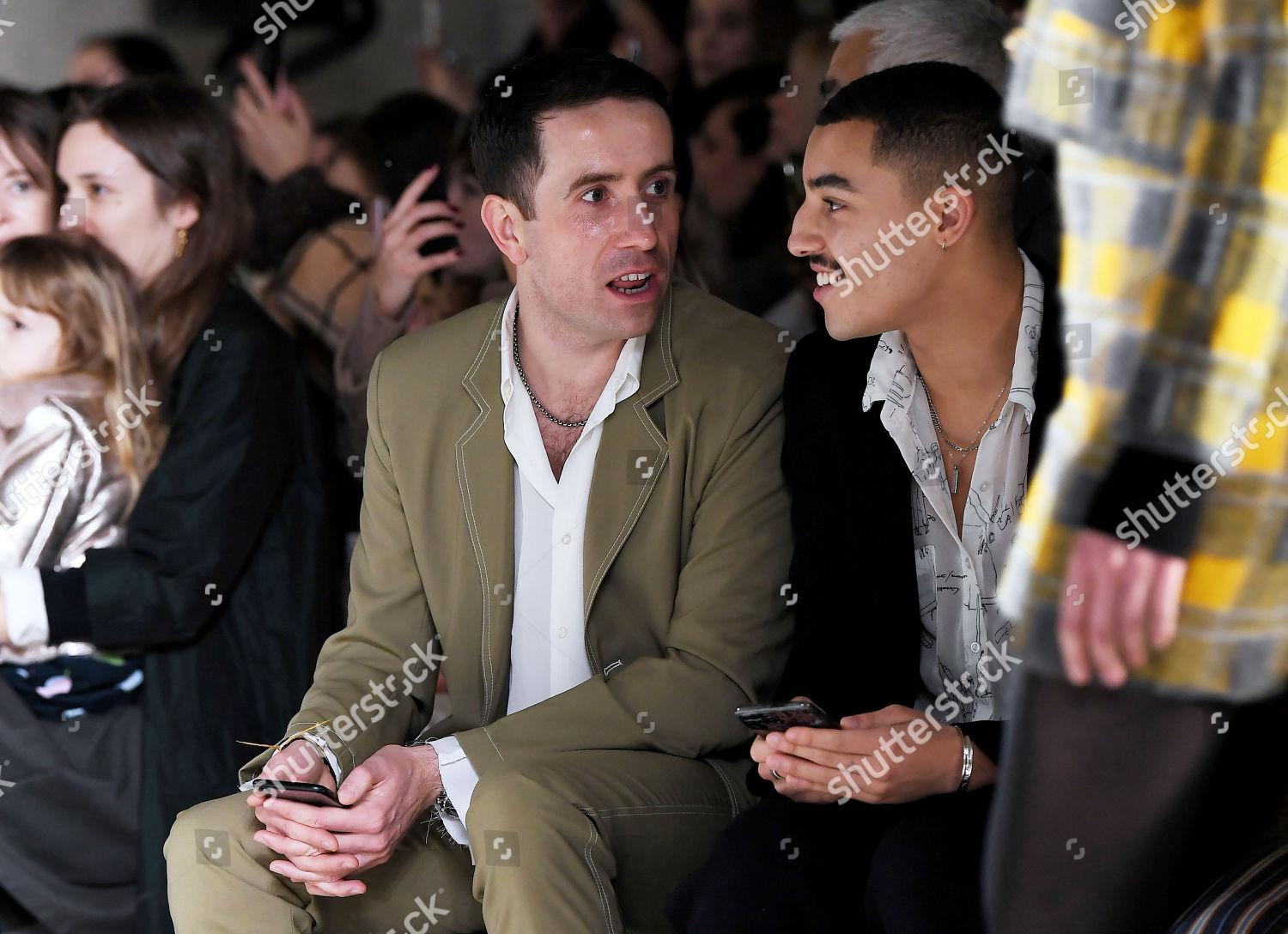 Nick Grimshaw Meshach Henry Front Row Editorial Stock Photo Stock Image Shutterstock