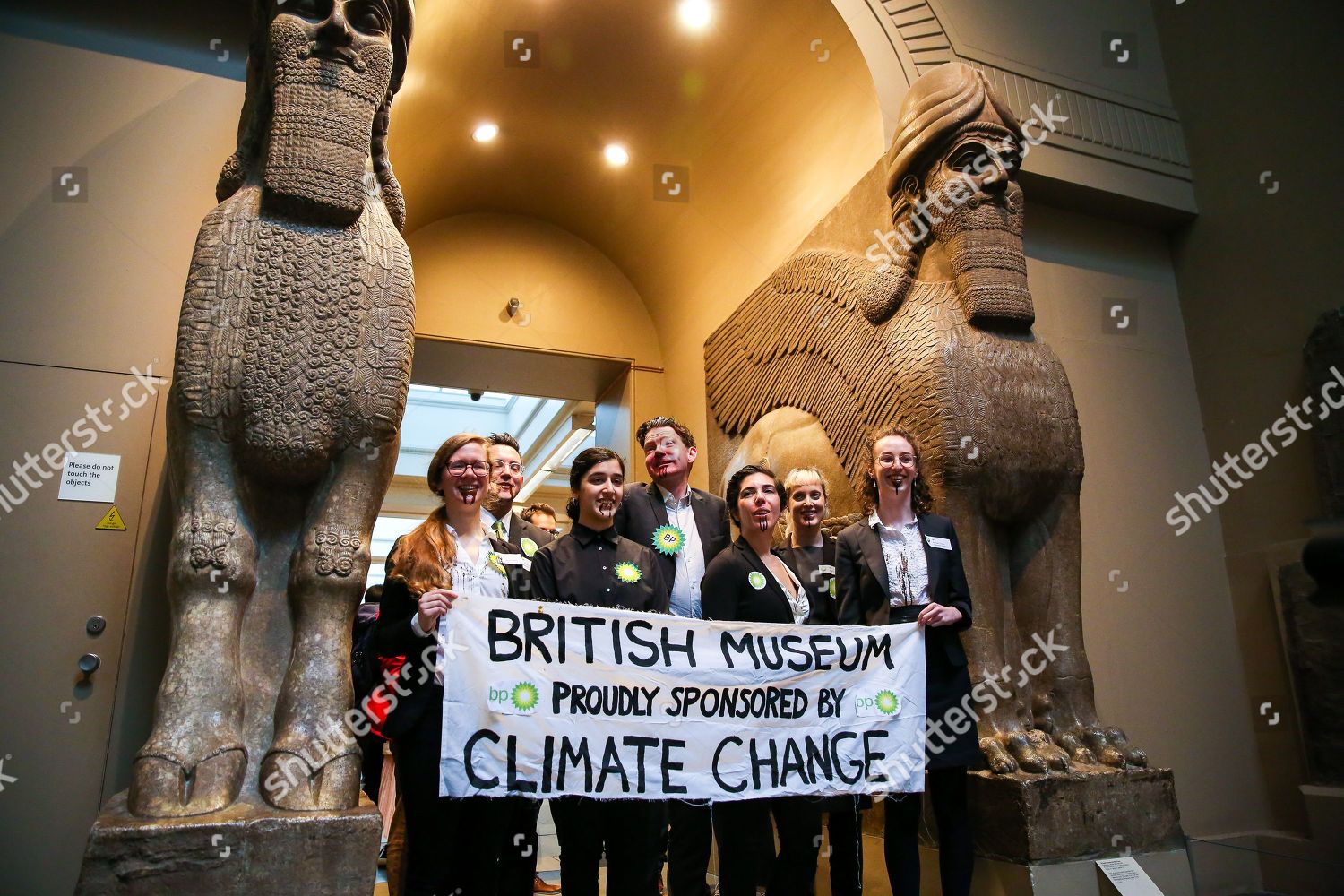 Hundreds Activists Inside British Museum Protest Editorial Stock Photo ...