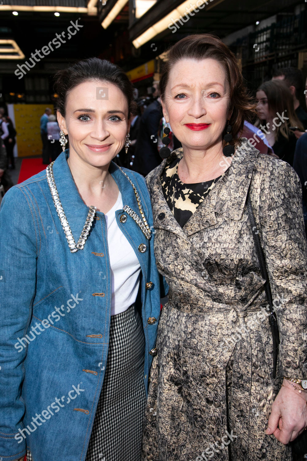 Charlene McKenna Lesley Manville Editorial Stock Photo - Stock Image