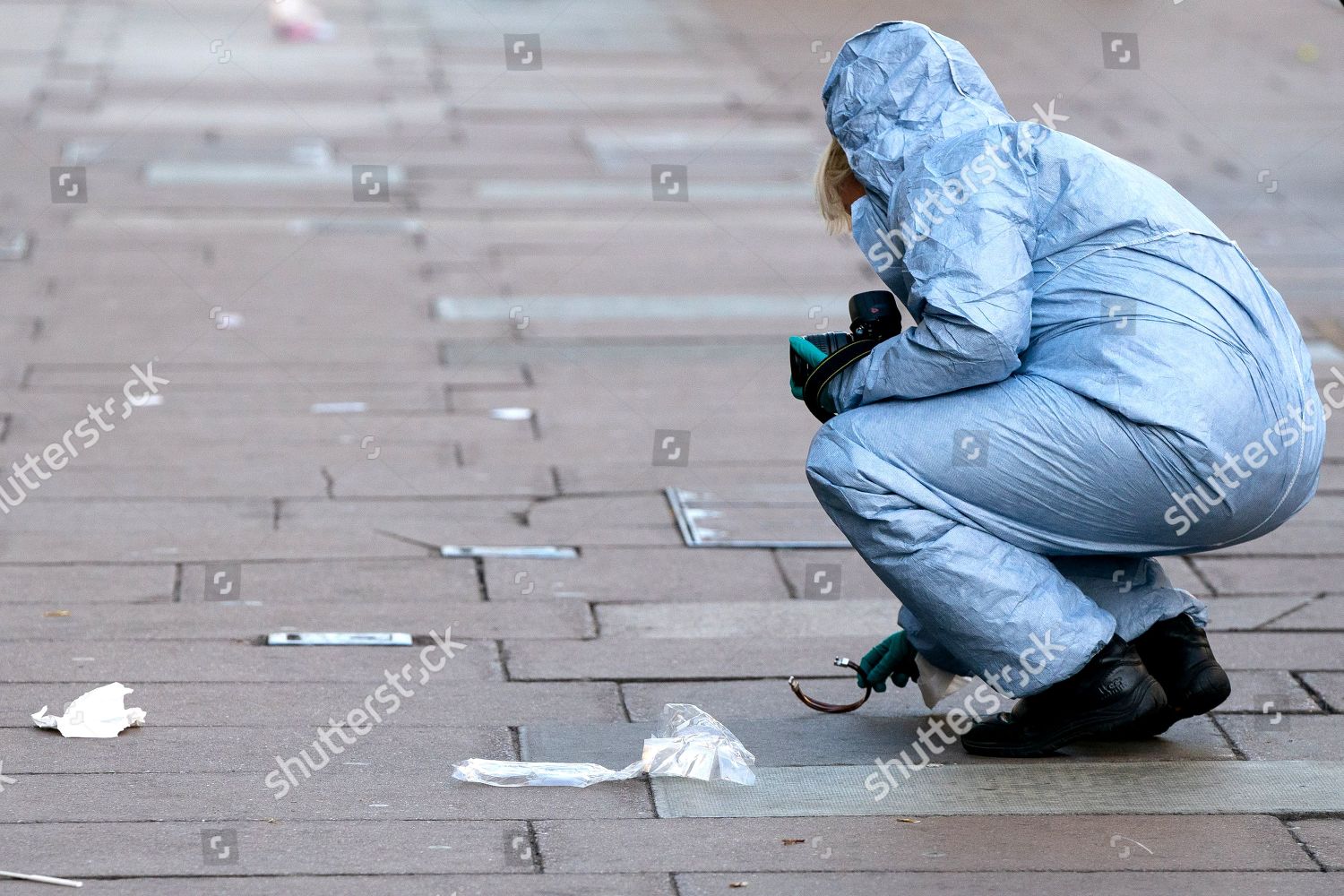 Forensics Arriving Scene On Oxford Street Editorial Stock Photo - Stock ...