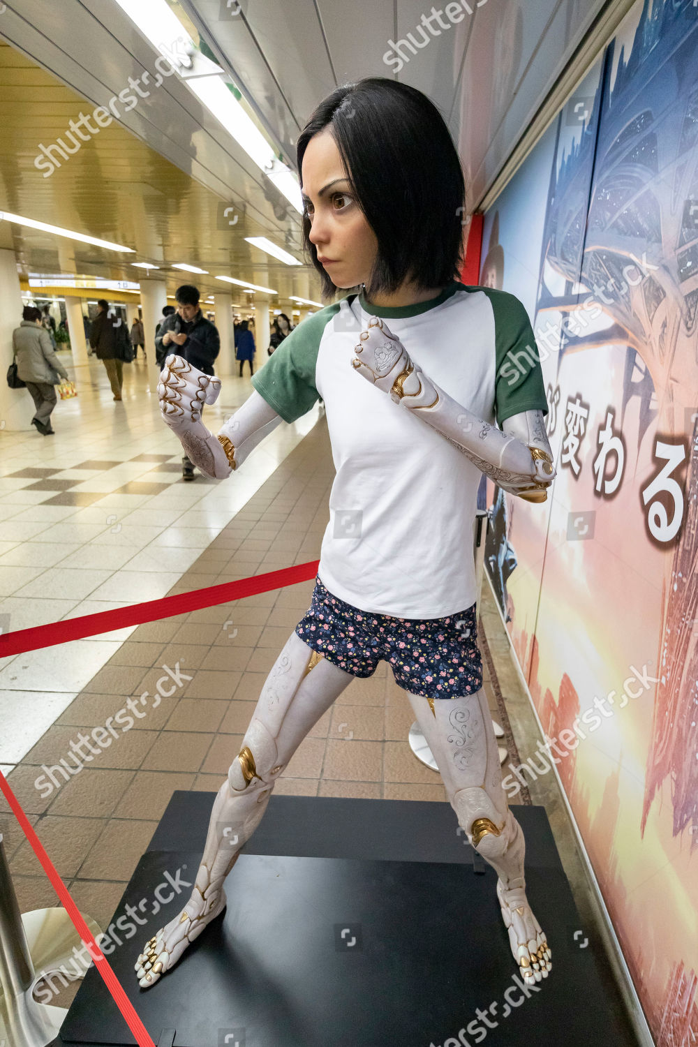 Alita Battle Angel Life Size Statue