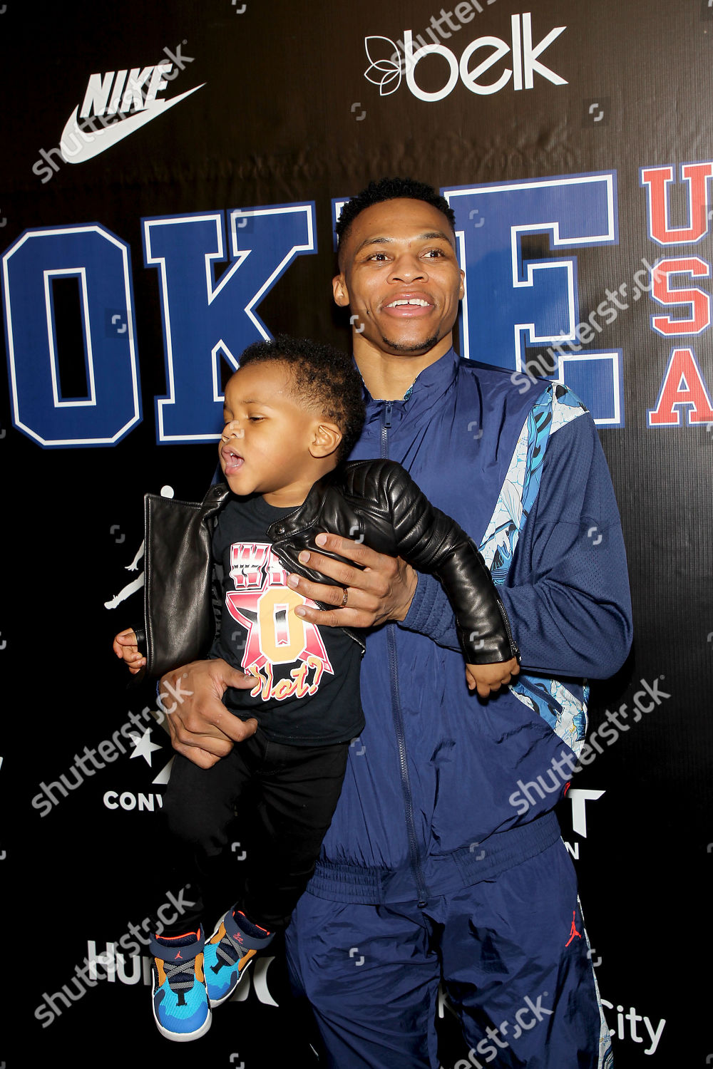 Russell Westbrook Son Editorial Stock Photo Stock Image Shutterstock