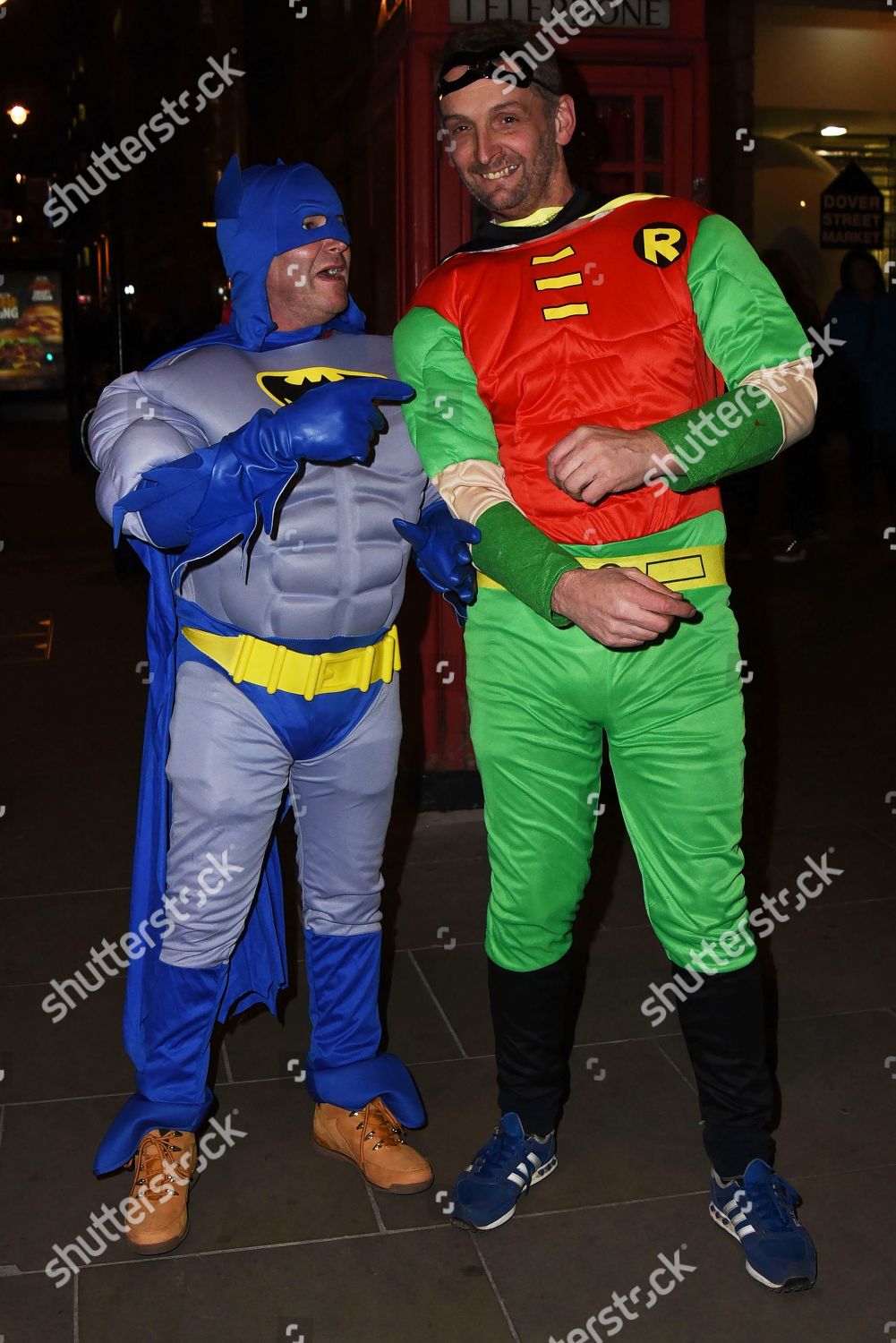 Fans Dressed Batman Robin Editorial Stock Photo Stock Image Shutterstock