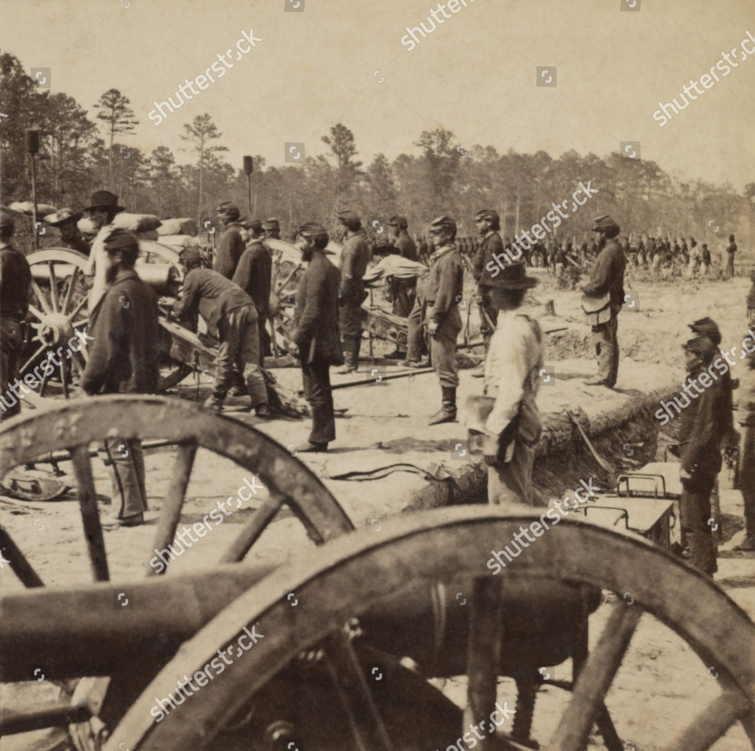 Us Civil War Peninsula Campaign Seven Editorial Stock Photo - Stock ...