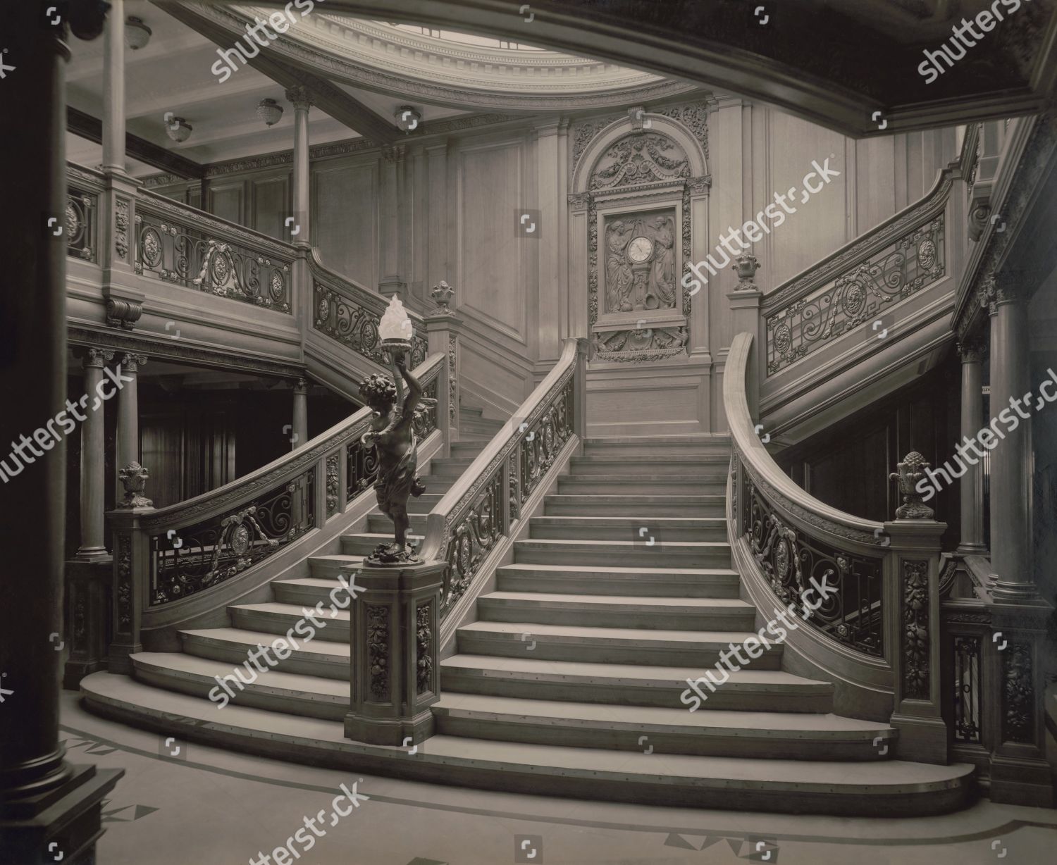 White Star Line Ss Olympics Grand Editorial Stock Photo - Stock Image ...