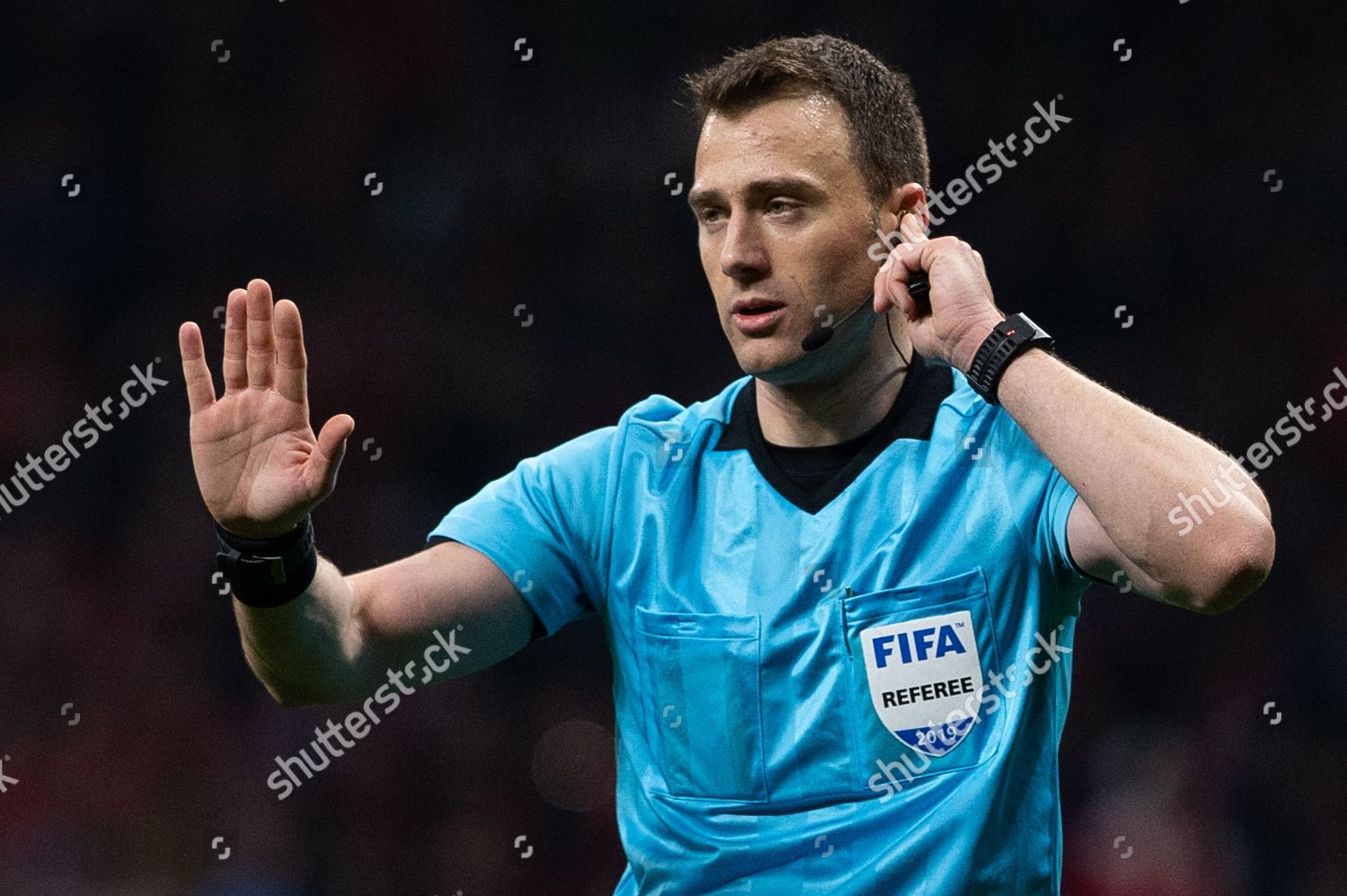 Referee Felix Zwayer During Uefa Champions Editorial Stock Photo ...