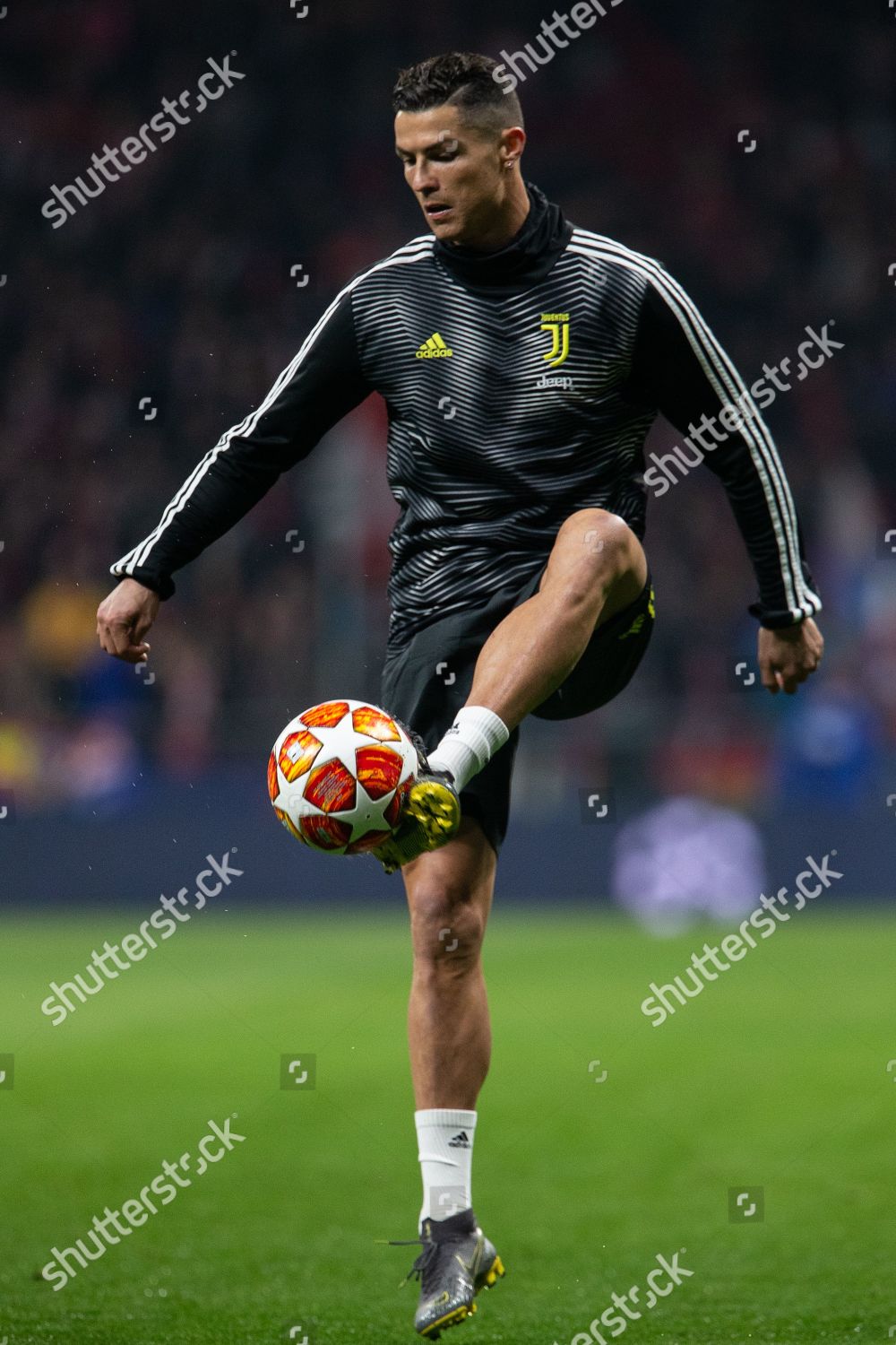 Cristiano Ronaldo Juventus Fc During Uefa Champions