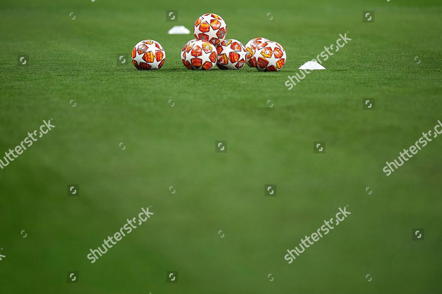 Uefa Champions League Official Balls Editorial Stock Photo Stock