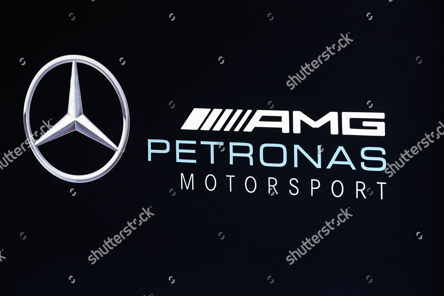 Mercedes Amg Petronas Motorsport Logo Editorial Stock Photo - Stock ...