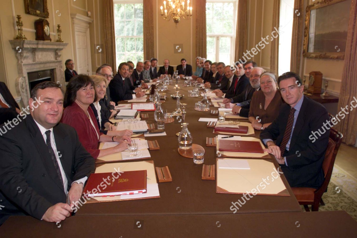 Labour Party Cabinet Reshuffle July 1998 Lr Redaktionelles Stockfoto Stockbild Shutterstock