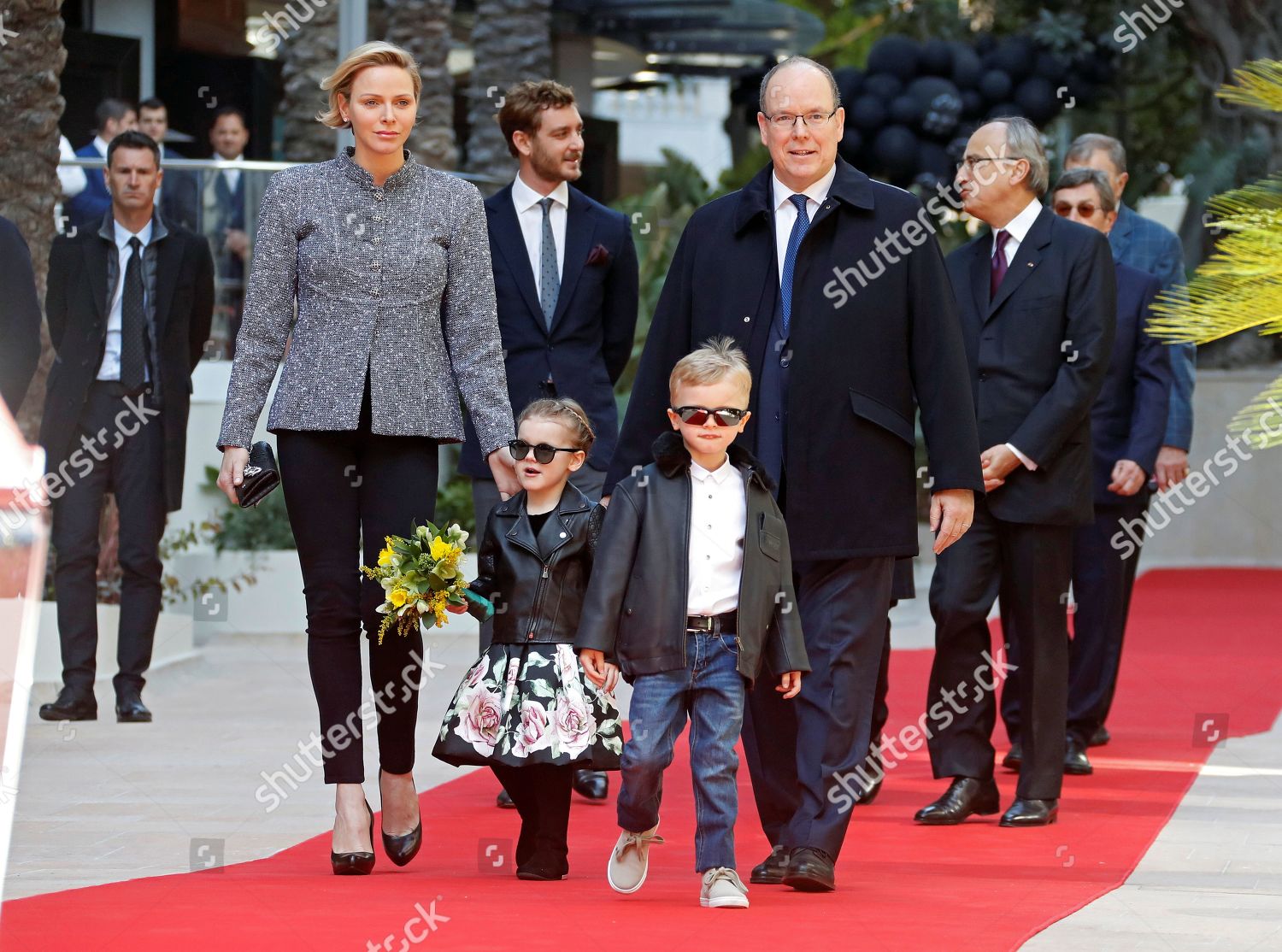 how old is the monaco royal family