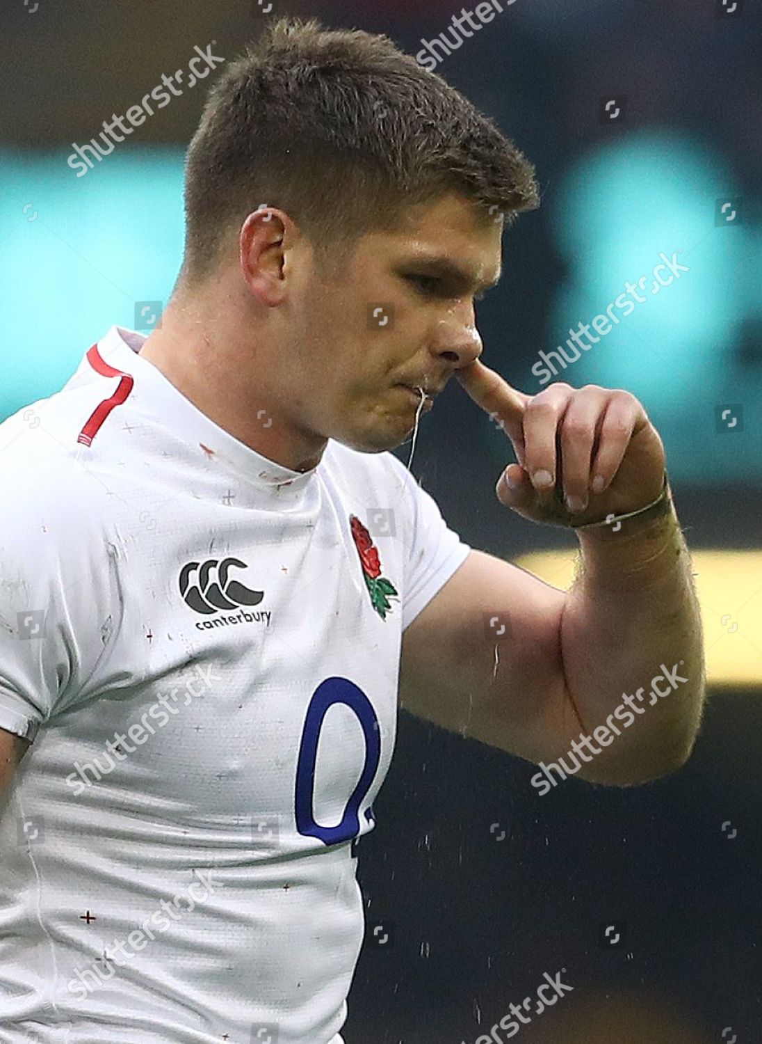 Owen Farrell England Clears Snot His Nose Editorial Stock Photo Stock Image Shutterstock