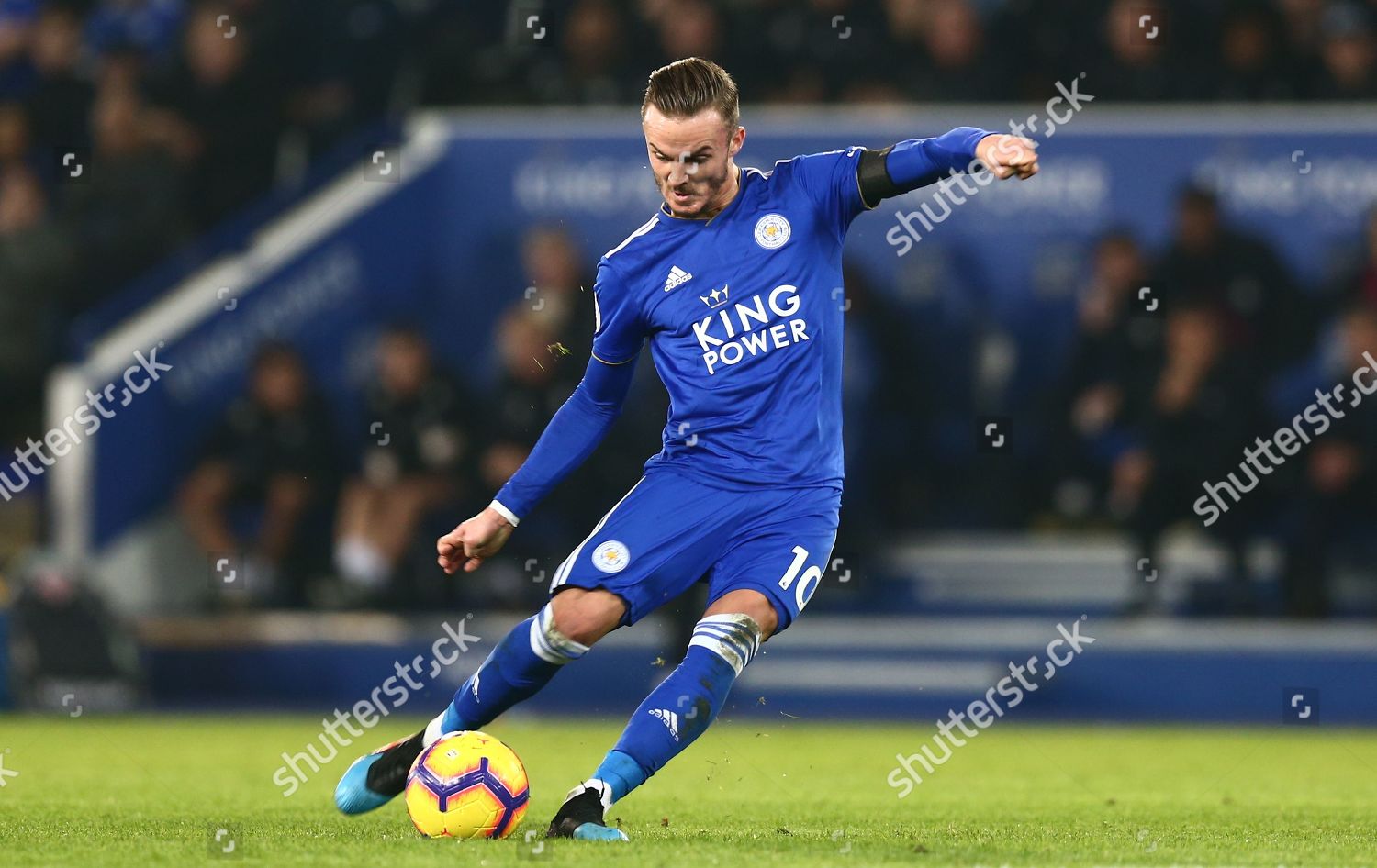 James Maddison Leicester Shoots Goal Free Kick Editorial Stock Photo Stock Image Shutterstock