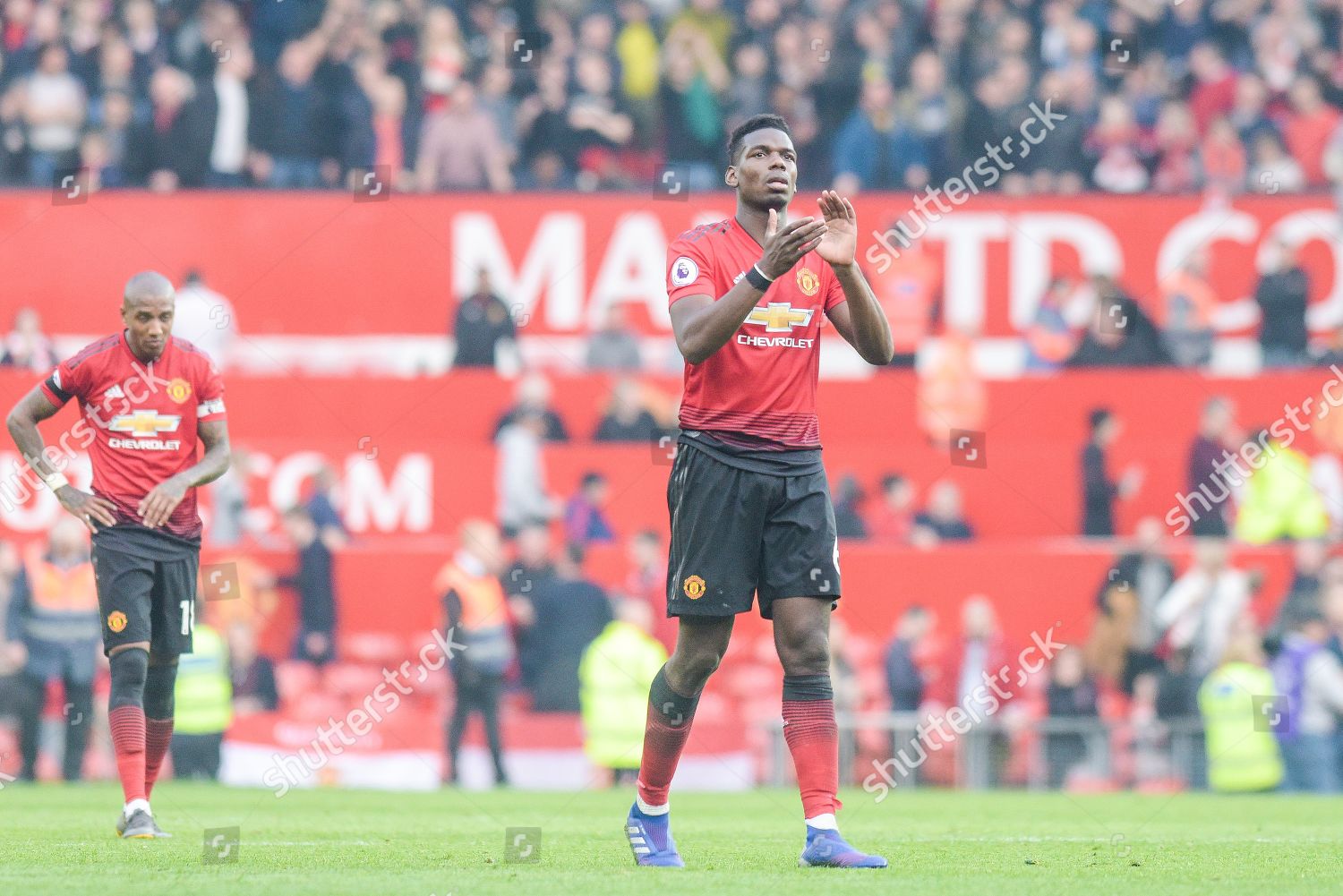 Paul Pogba Salutes Crowd On Final Editorial Stock Photo - Stock Image ...