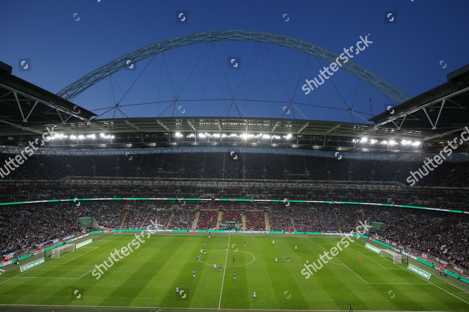 Carabao Branding Around Wembley Stadium Editorial Stock Photo - Stock