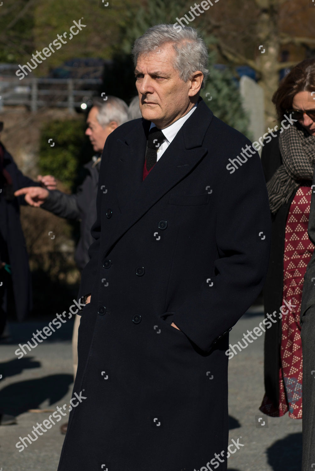 Alain Elkann Attends Funeral Marella Agnelli Editorial Stock Photo ...