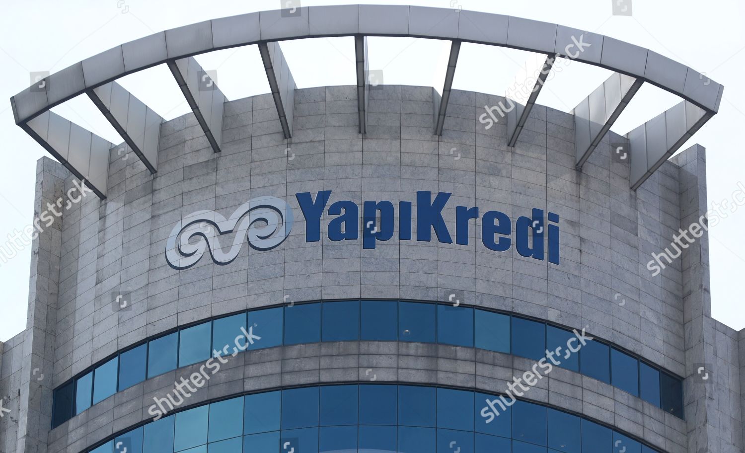 Yapi Kredi Bank Headquarters Istanbul Turkey 26 Editorial Stock
