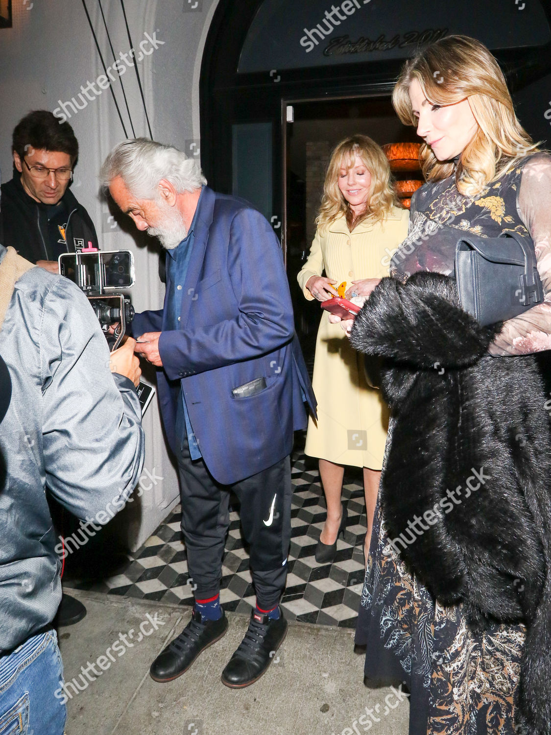 Tommy Chong Shelby Chong Craigs Restaurant Editorial Stock Photo ...