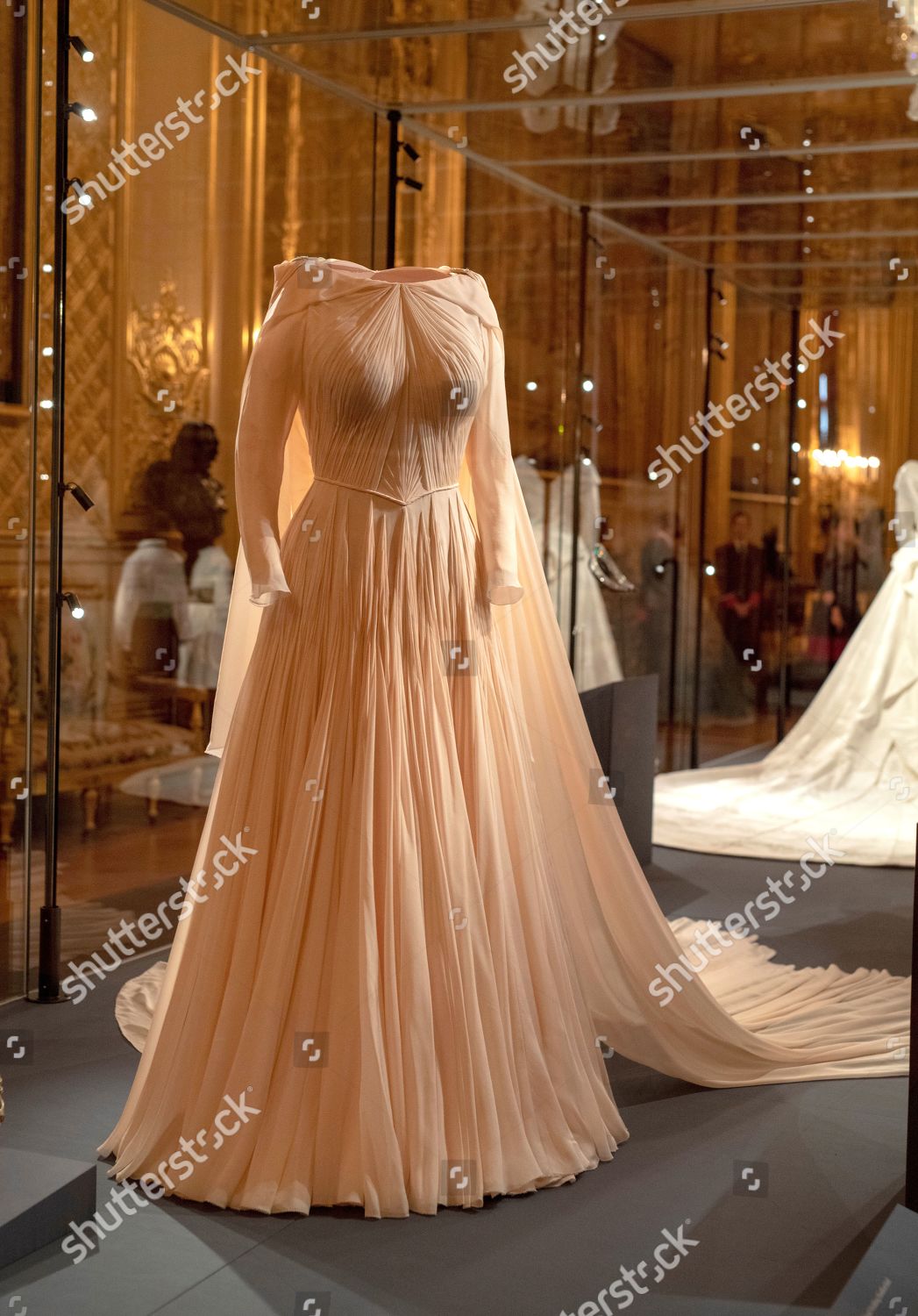 Princess Eugenies dress  evening reception by Zac Editorial 