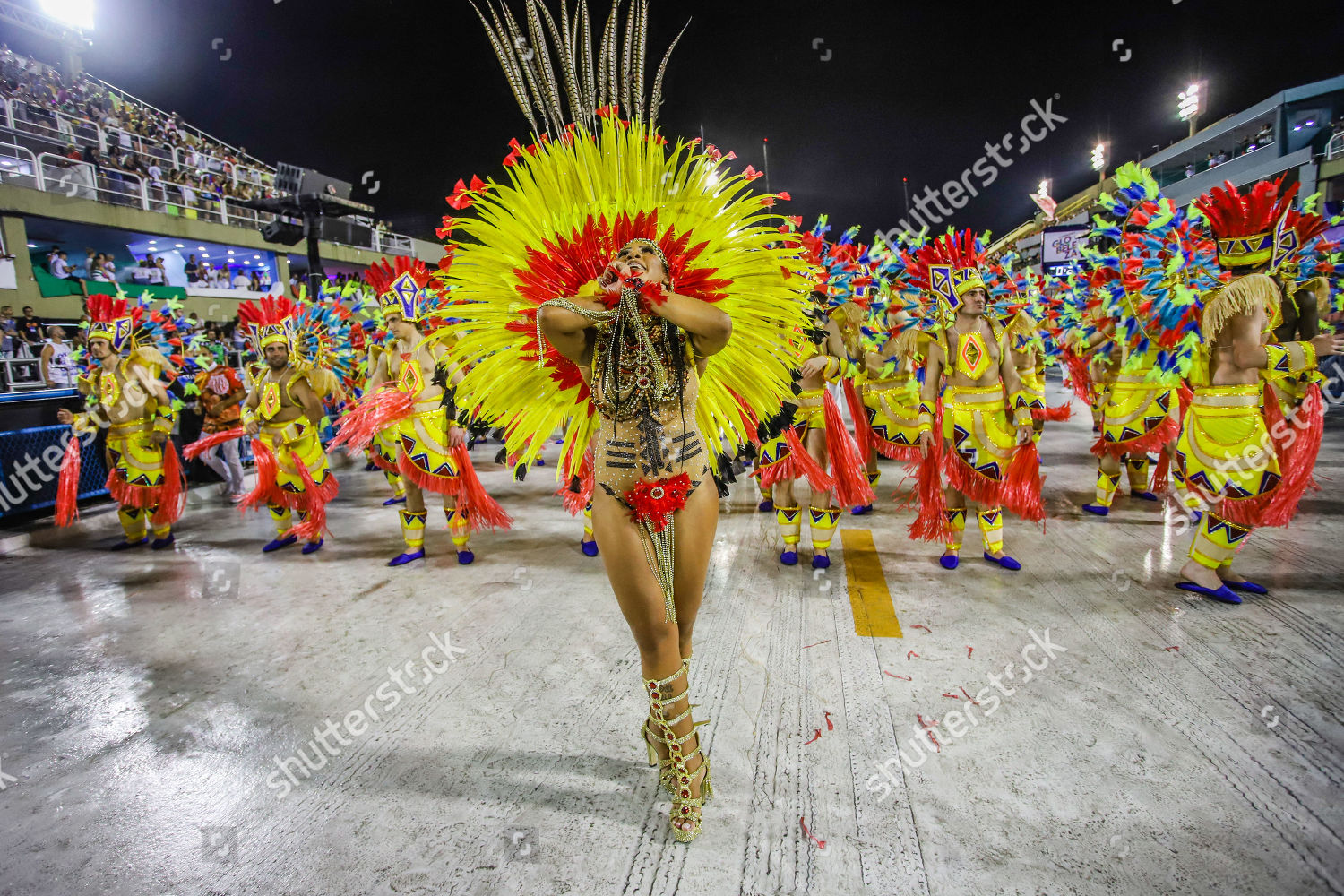 Parade Samba Schools Carnival Rj 19 United Editorial Stock Photo Stock Image Shutterstock