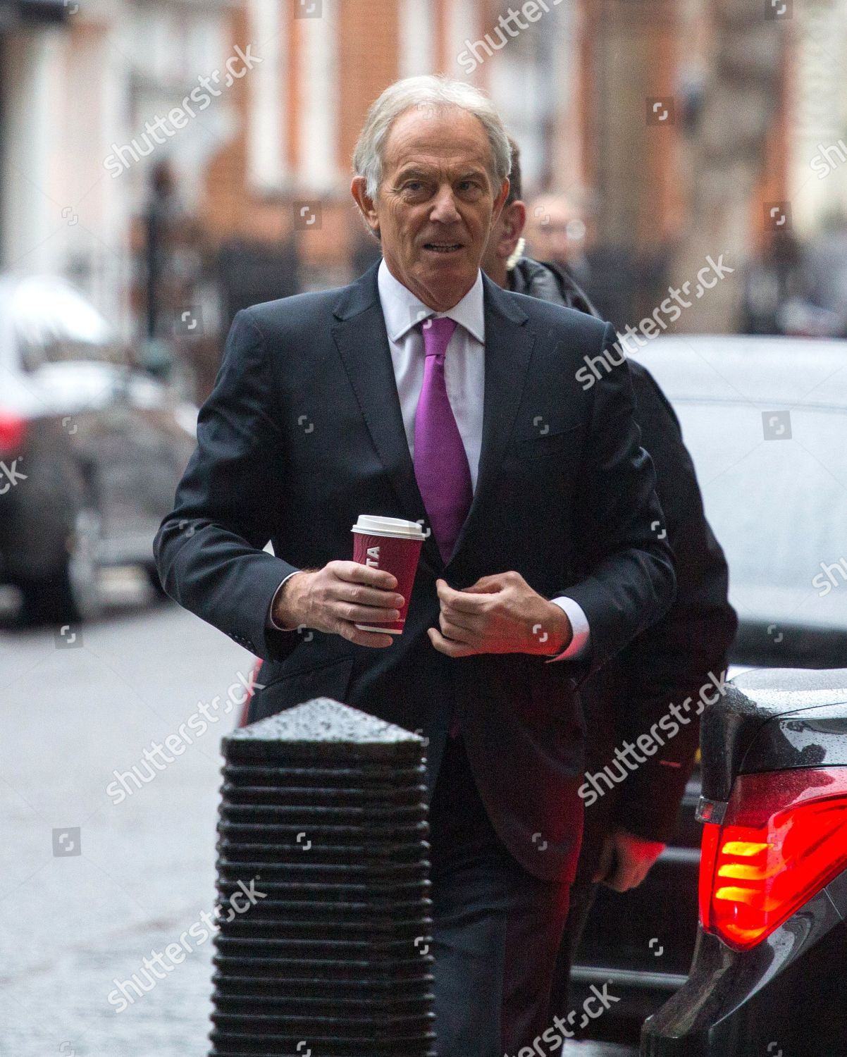 Tony Blair Enters Bbc Editorial Stock Photo - Stock Image | Shutterstock