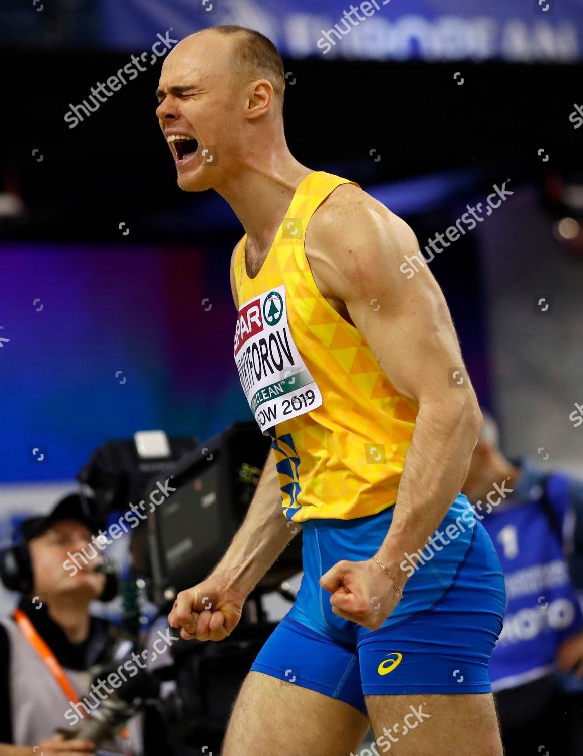 Serhii Nykyforov Ukraine Reacts Mens Long Editorial Stock Photo Stock