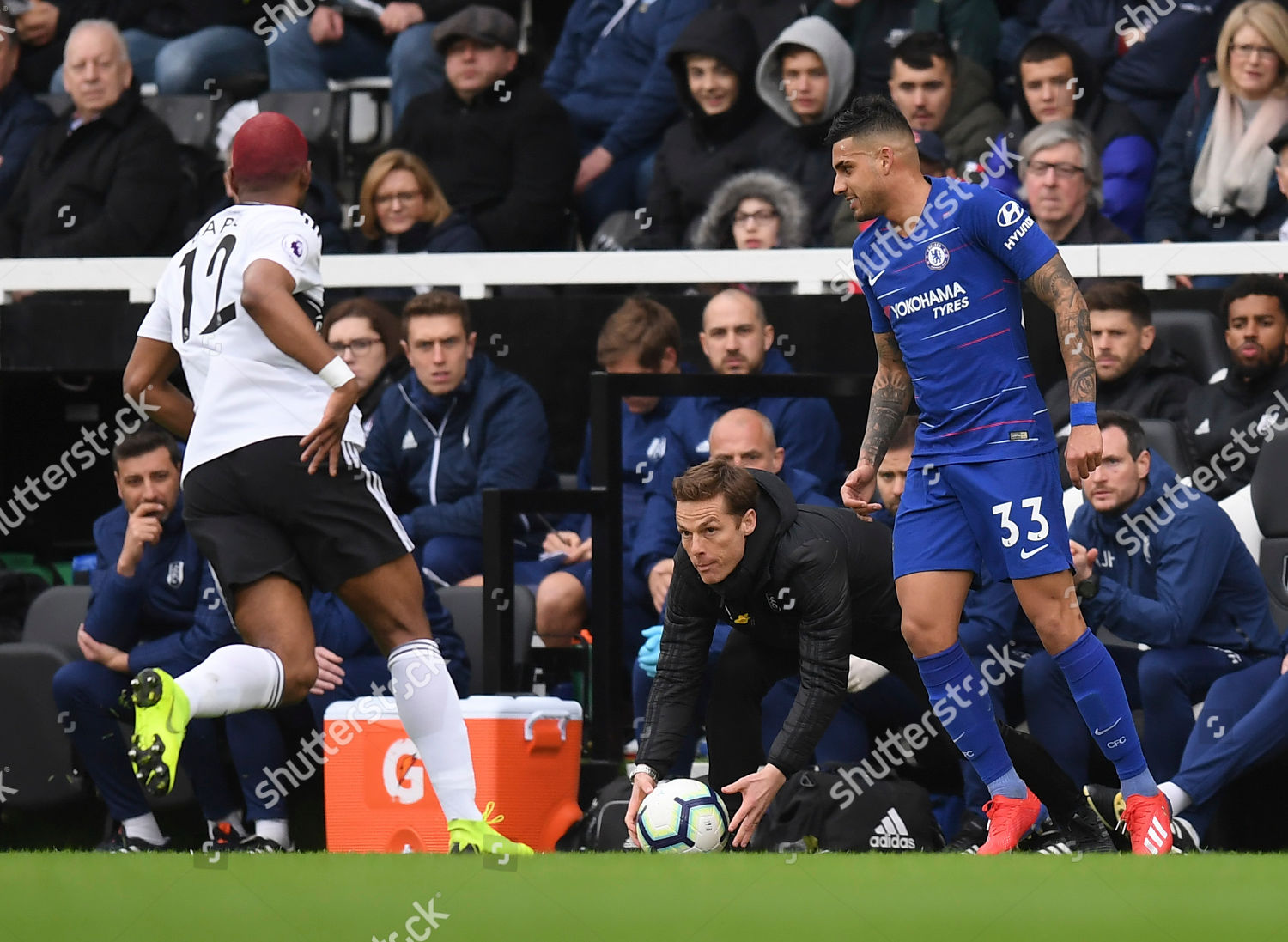 Fulham Caretaker Manager Scott Parker Throws Ball Editorial Stock Photo Stock Image Shutterstock