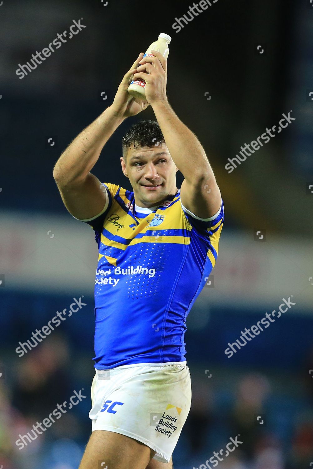 Ryan Hall Leeds Rhinos Applauds Crowd Editorial Stock Photo - Stock ...