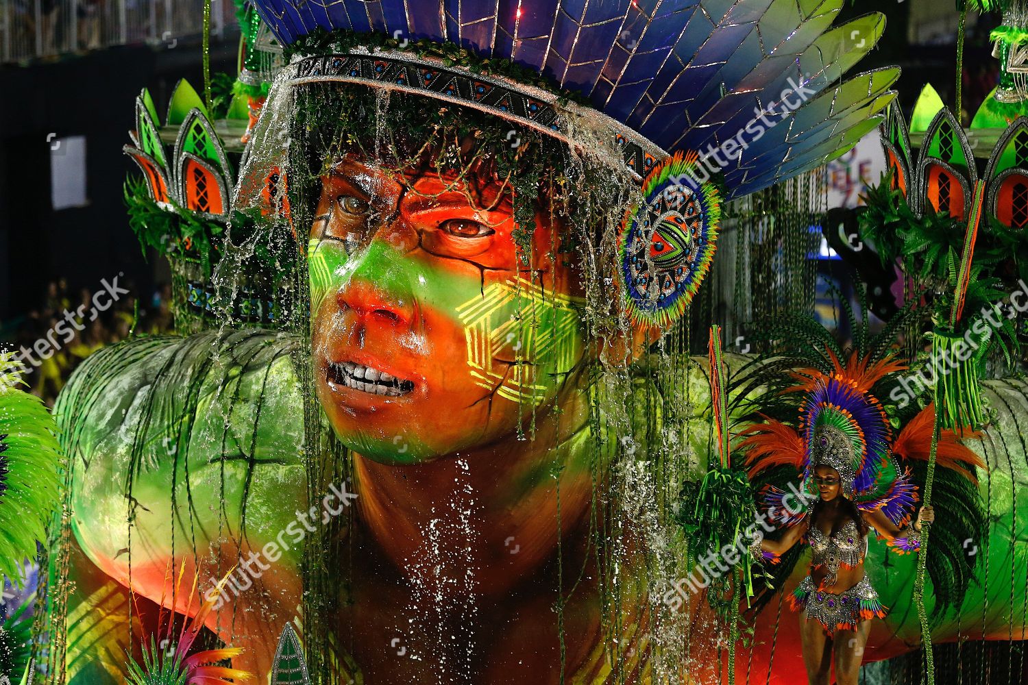 Members Vila Isabel Samba School Perform Parade Editorial Stock Photo Stock Image Shutterstock