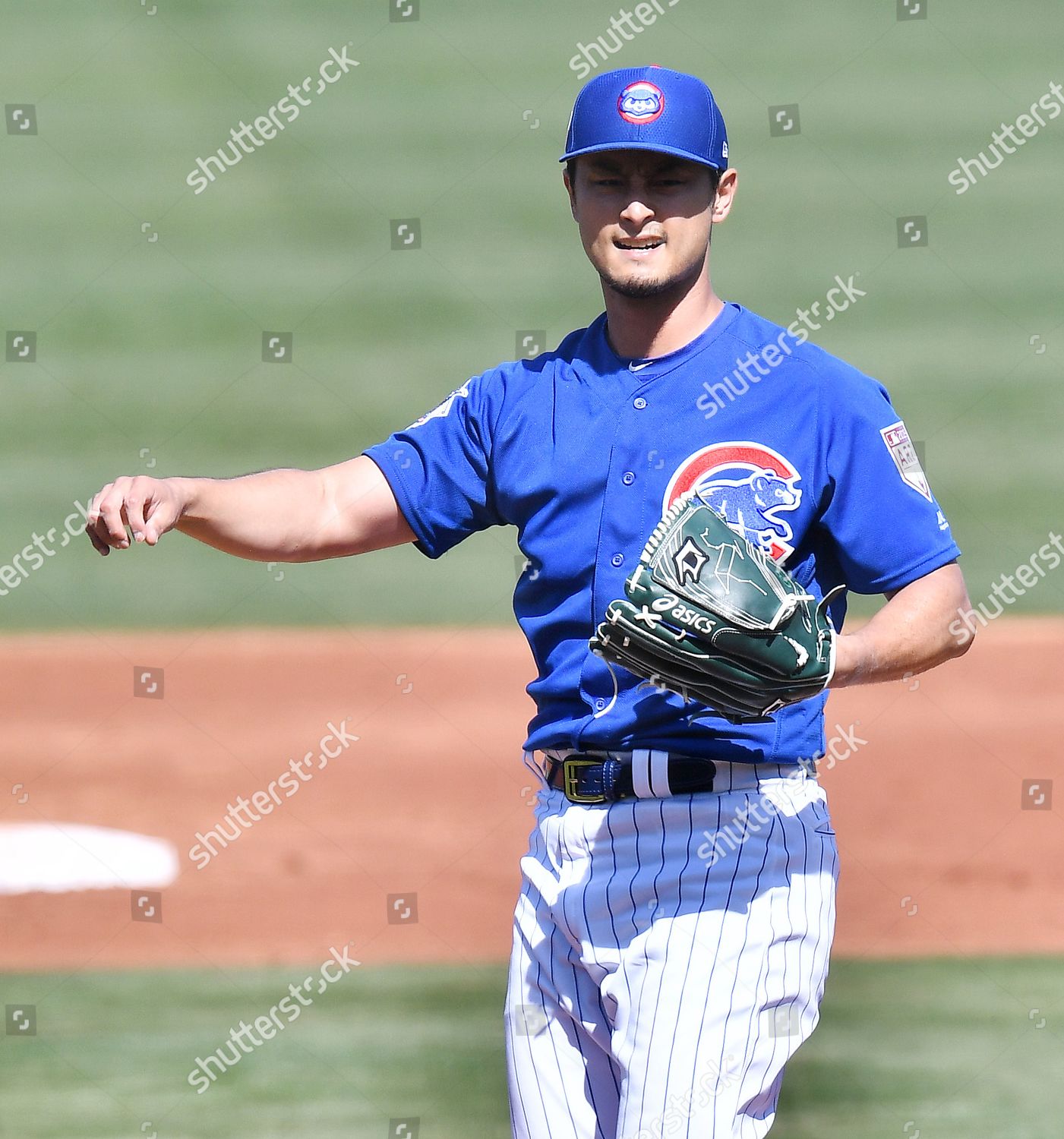 CHICAGO CUBS STARTING PITCHER YU DARVISH Editorial Stock Photo Stock