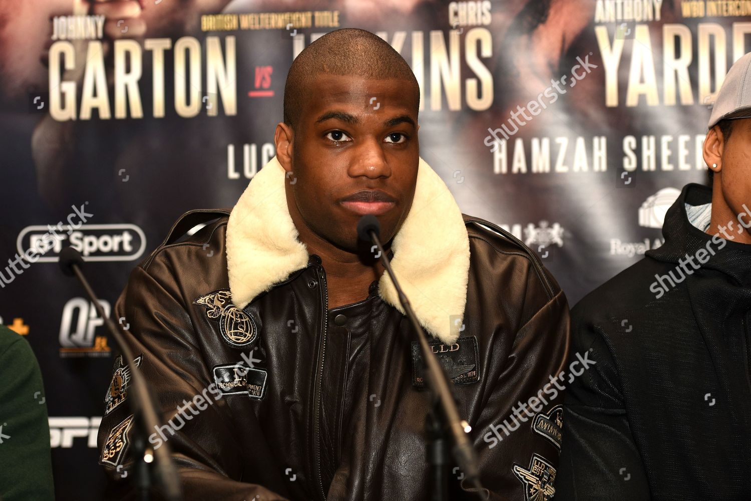 Daniel Dubois During Press Conference Gore Hotel Editorial - 