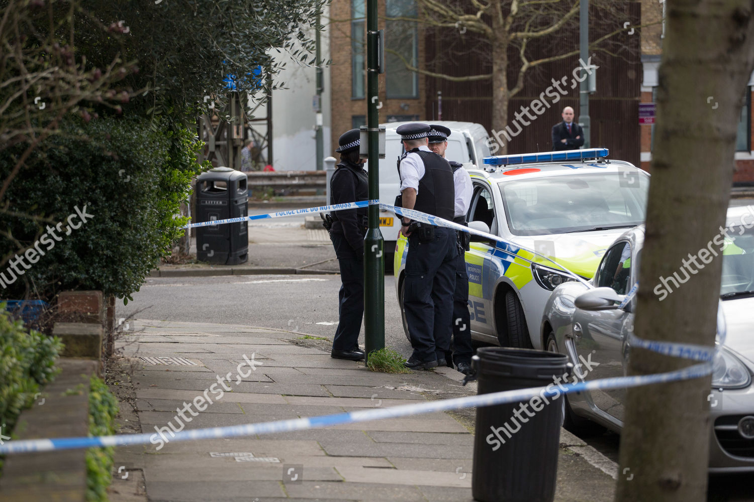 Crime Scene On Darell Road Kew Editorial Stock Photo - Stock Image ...