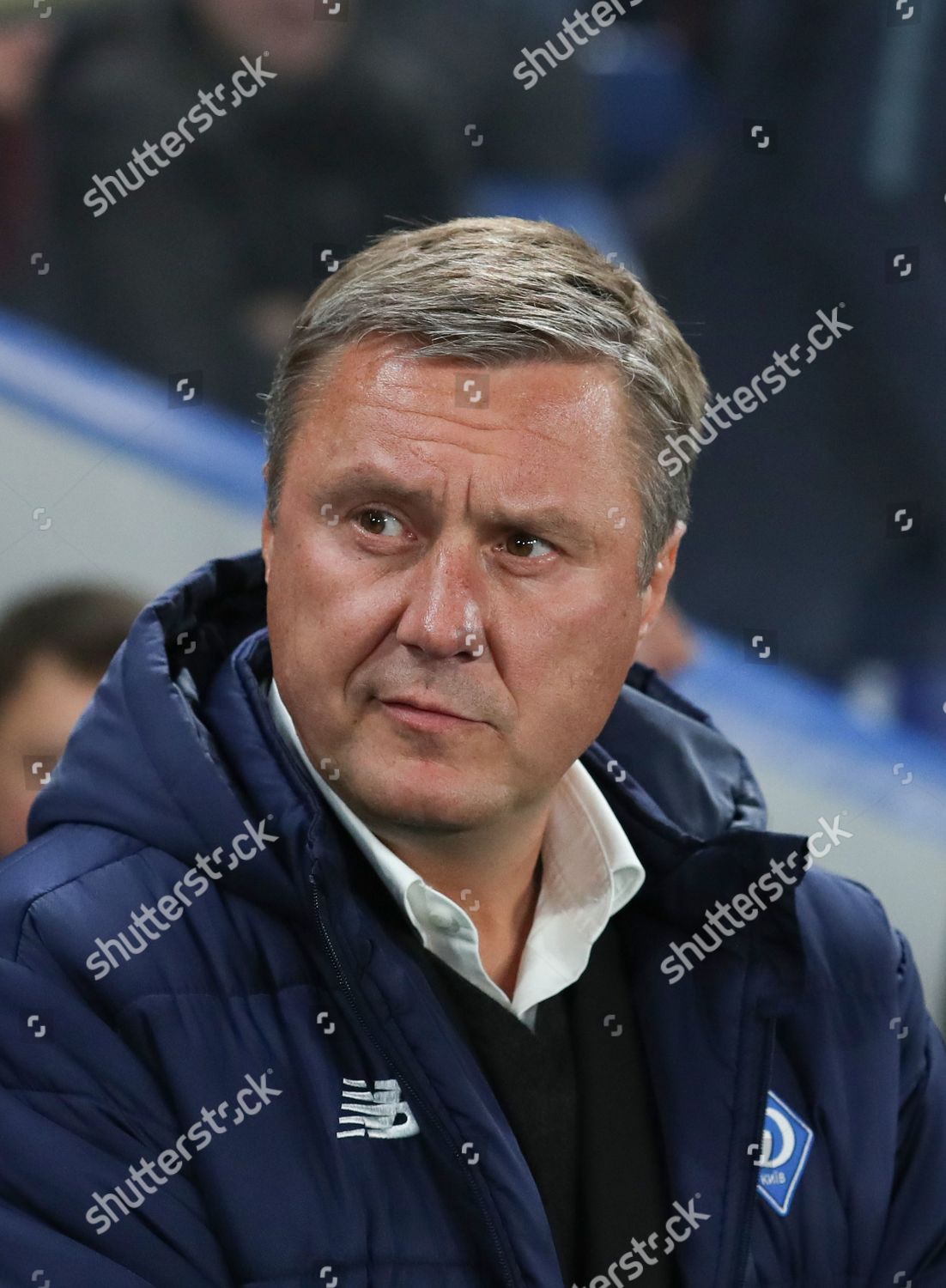 Dynamo Kiev Manager Alyaksandr Khatskevich Editorial Stock Photo