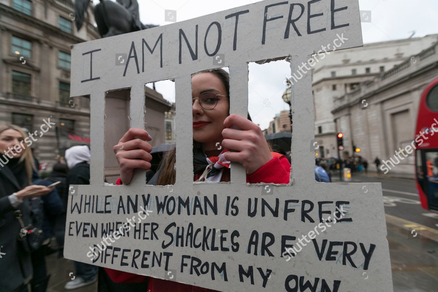 Part National Womens Strike Day Action Editorial Stock Photo Stock