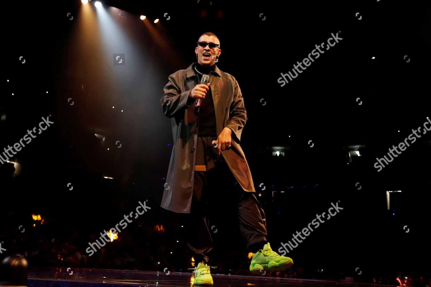 Puerto Rican Singer Bad Bunny Performs On Editorial Stock Photo Stock Image Shutterstock