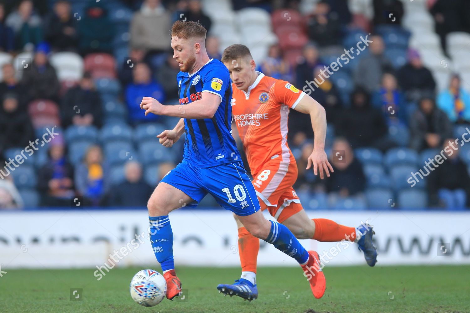 Callum Camps Brings Ball Forward During Editorial Stock Photo - Stock ...