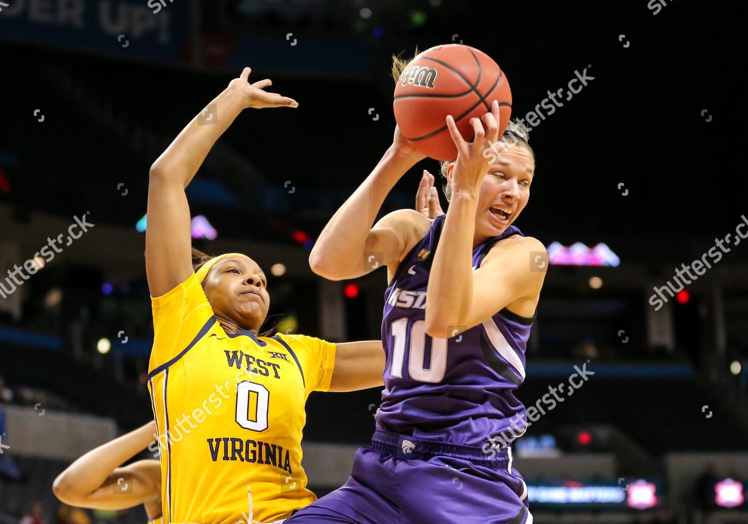 Kansas State Guard Kayla Goth 10 Editorial Stock Photo - Stock Image 