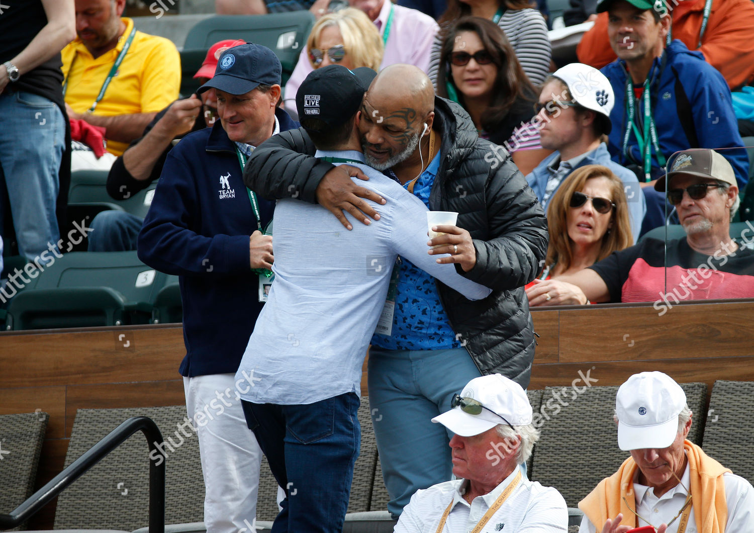 Mike Tyson Attendance Watch Serena Williams Garbine Editorial Stock Photo Stock Image Shutterstock